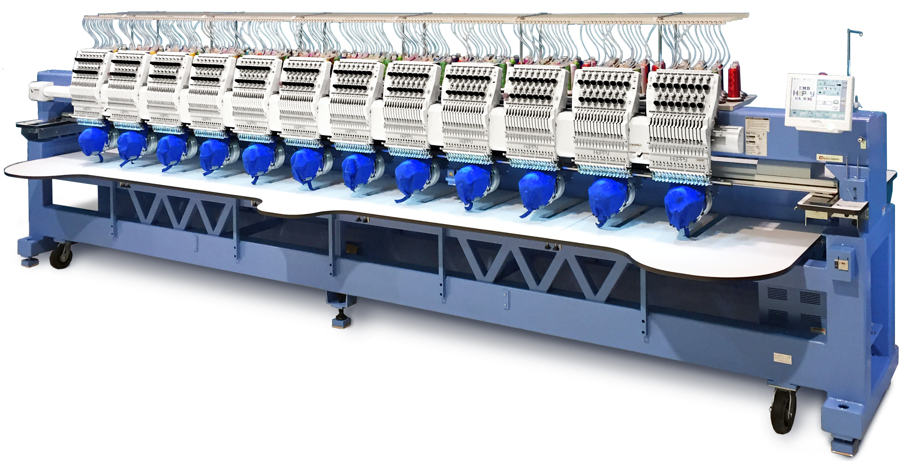 Texmac's HCR3-1512 Embroidery Machine