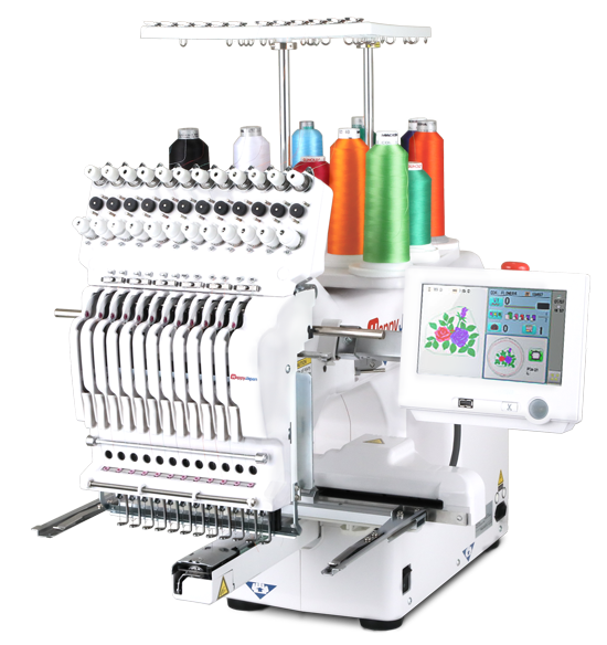 HappyJapan HCS3-1201 12-needle embroidery machine