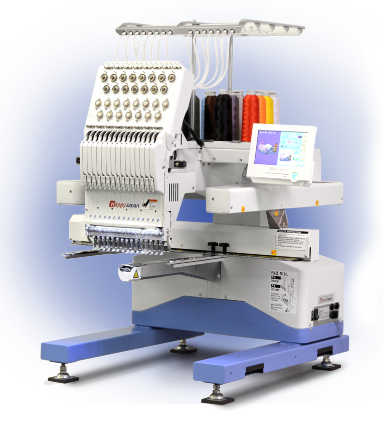 HappyJapan HCU2-1501 commercial embroidery machine