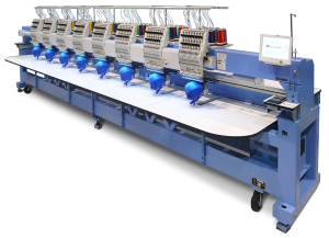 HappyJapan HCR3x-1508 stretched field 8 head embroidery machine product photo