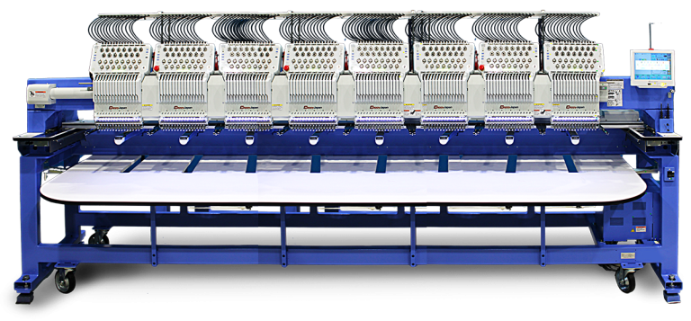 HappyJapan HCT-1508 8-head embroidery machine